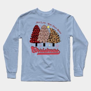 Retro Christmas Long Sleeve T-Shirt